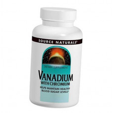 Витаминно-минеральный комплекс Source Naturals Vanadium with chromium 90 таблеток