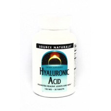 Препарат для восстановления суставов и связок Source Naturals Hyaluronic Acid 100 мг 30 таблеток