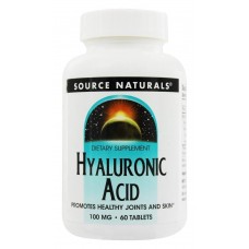 Препарат для восстановления суставов и связок Source Naturals Hyaluronic Acid 100 мг 60 таблеток