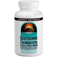 Препарат для восстановления суставов и связок Source Naturals Glucosamine Chondroitin MSM 120 таблеток