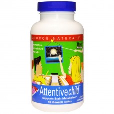Витаминно-минеральный комплекс для детей Source Naturals Attentive Child 60 таблеток