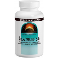 Витамины Source Naturals Coenzyme Vitaminа В6 25 мг 120 таблеток