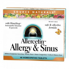 Препарат для лечения аллергии Source Naturals Allercetin Allergy Sinus 48 таблеток