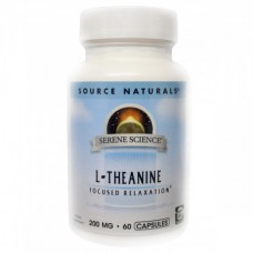 Аминокислота Source Naturals Serene Science L-Theanine 200 мг 60 капсул
