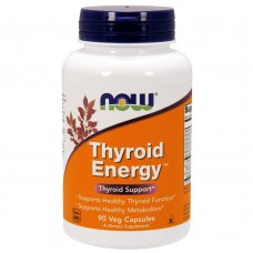 Препарат для поддержки здоровья щитовидной железы NOW Thyroid Energy 90 капсул