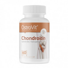 Препарат для восстановления суставов и связок OstroVit Chondroitin 60 таблеток