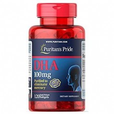 Комплекс незаменимых жирных кислот Puritan's Pride DHA 100 мг 120 капсул