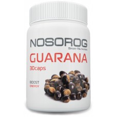Предтренировочный комплекс Nosorog Nutrition Guarana 30 капсул