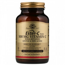 Витамины Solgar Ester-C Plus 500 мг Vitamin С 100 капсул