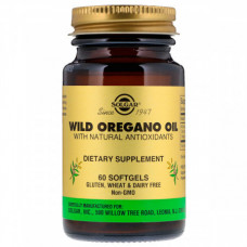 Антиоксидант Solgar Wild Oregano Oil 60 капсул
