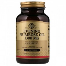 Препарат для для устранения кожных заболеваний Solgar Evening Primrose Oil 1300 мг 60 капсул