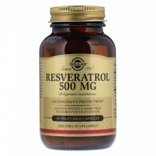 Антиоксидант Solgar Resveratrol 500 мг 30 капсул