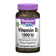 Витамины Bluebonnet Nutrition Vitamin D3 1000 IU 180 капсул