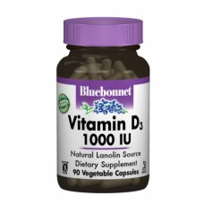 Витамины Bluebonnet Nutrition Vitamin D3 1000 IU 90 капсул