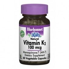 Витамины Bluebonnet Nutrition Vitamin К2 100 мкг 50 капсул