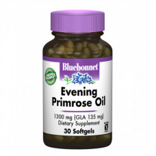 Масло примулы Вечерней Bluebonnet Nutrition Evening Primrose Oil 1300 мг 30 капсул
