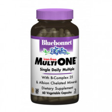 Витамины без железа Bluebonnet Nutrition MultiONE Iron free 60 капсул