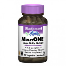 Витамины с железом Bluebonnet Nutrition MultiONE 30 капсул