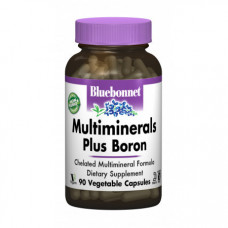 Витамины Bluebonnet Nutrition Multiminerals Plus Boron 90 капсул