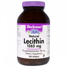 Натуральный лецитин Bluebonnet Nutrition Natural Lecithin 1365 мг 180 капсул