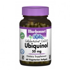 Убихинол Bluebonnet Nutrition Cellular Active Ubiquinol 50 мг 60 капсул