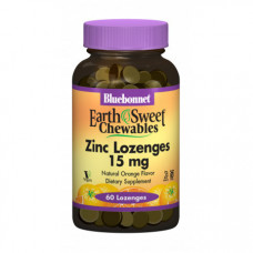 Витамины Bluebonnet Nutrition EarthSweet Chewables Zinc Lozenges 15 мг 60 таблеток