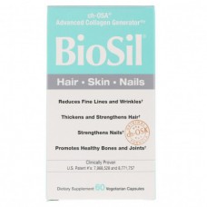 Препарат для восстановления суставов и связок + Омега Natural Factors BioSil Collagen Generator 60 капсул