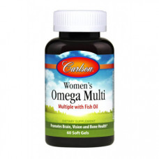 Витаминно-минеральный комплекс Carlson Women's Omega Multi 60 капсул