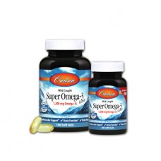 Комплекс незаменимых жирных кислот Carlson Super Omega 3 Gems 100+30 капсул