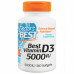 Витамины Doctor's Best Vitamin D3 5000IU 360 капсул