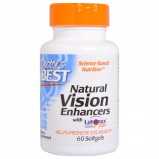 Комплекс для улучшения зрения Doctor's Best Natural Vision Enhancers with Lutemax 60 капсул