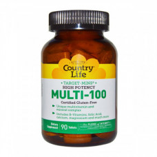 Витамины Country Life Multi-100 90 таблеток (333159)