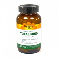Витаминно-минеральный комплекс Country Life Target Mins Total Mins 120 таблеток (333170)