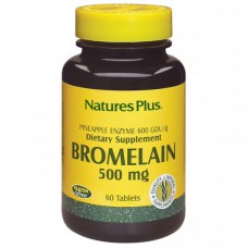 Бромелайн Natures Plus Bromelain 500 мг 60 таблеток