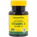 Витамины Natures Plus Vitamin A 10000 МЕ 90 таблеток