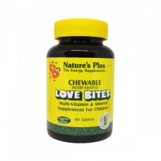 Детский мультивитаминный и мультиминеральный Комплекс Natures Plus Love Bites 90 таблеток