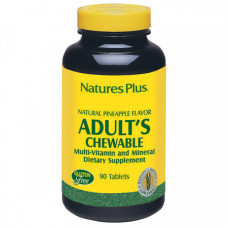 Витаминно-минеральный комплекс Natures Plus Adult's Chewable 90 таблеток (333356)