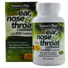 Витаминно-минеральный комплекс Natures Plus Adult's ear,nose throat with K12 60 таблеток