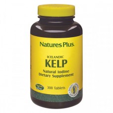 Препарат для здоровья щитовидной железы Натуральный Йод Natures Plus Kelp 300 таблеток (333426)