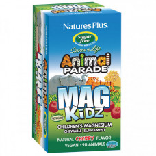 Магний для детей Natures Plus Animal Parade Mag Kidz 90 таблеток