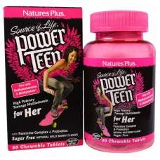 Витамины для подростков Natures Plus Power Teen 60 таблеток