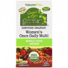 Витамины для женщин Natures Plus Source of Life Garden Women's Once Daily Multi 30 таблеток