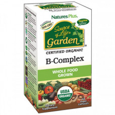 Минеральный комплекс Natures Plus Source of Life Garden B-Complex 60 капсул
