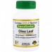 Экстракт оливковых листьев California Gold Nutrition Olive Leaves 500 мг 60 капсул (333121)