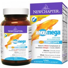 Комплекс незаменимых жирных кислот New Chapter Wholemega Alaskan Salmon Oil 90 капсул (333433)