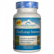 Комплекс для поддержки легких RidgeCrest Herbals Clear Lungs Immune 60 капсул
