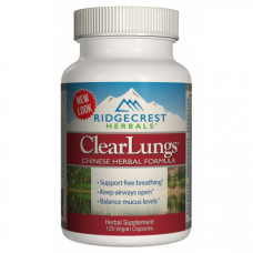Комплекс для поддержки легких RidgeCrest Herbals Clear Lungs 120 капсул
