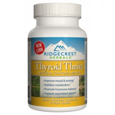 Комплекс для поддержки щитовидной железы RidgeCrest Herbals Thyroid Thrive 60 капсул