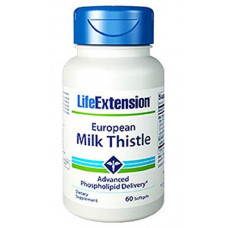Силимарин расторопша Life Extension Milk Thistle 60 капсул