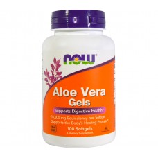 Комплекс для улучшения работы иммунной системы NOW Aloe Vera Gels 5000 mg 100 капсул